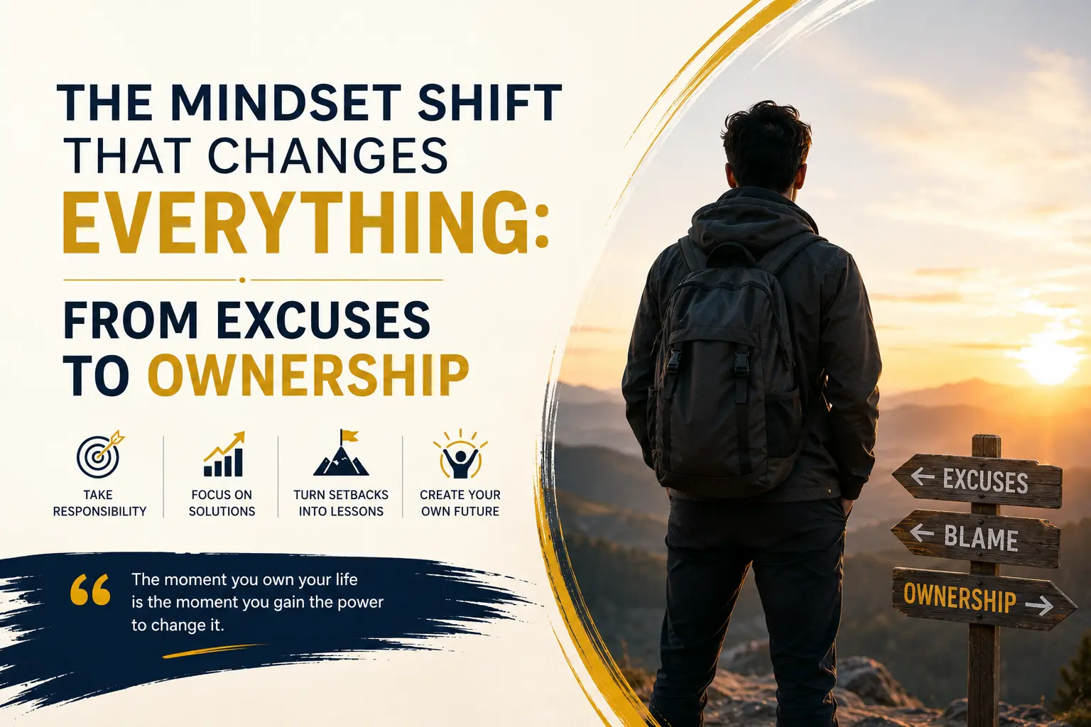 The Mindset Shift That Changes Everything: From Excuses to Ownership